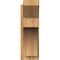 Ekena Millwork Westlake Slat Rough Sawn Outlooker, Western Red Cedar, 8"W x 24"D x 24"H OUT08X24X24WTL06RWR - alternate 2